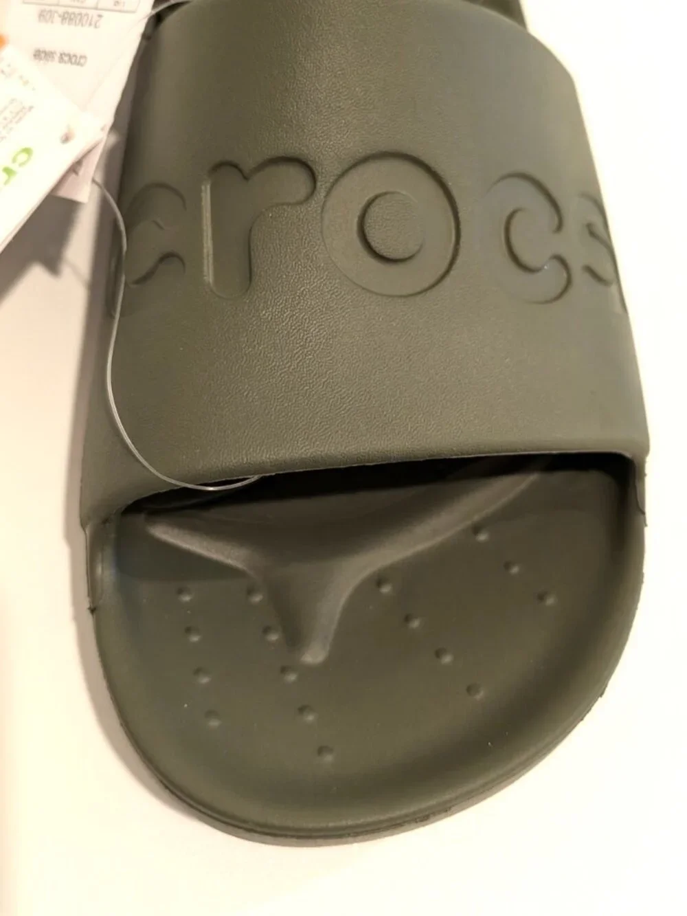 Crocs Classic Slide Army Green Size 9 (Men) Slip On Sandals NWT